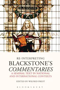 Re-Interpreting Blackstone's Commentaries_cover