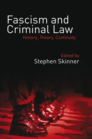 Fascism and Criminal Law