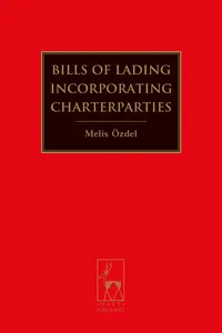 Bills of Lading Incorporating Charterparties_cover