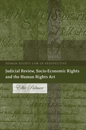 Judicial Review, Socio-Economic Rights and the Human Rights Act