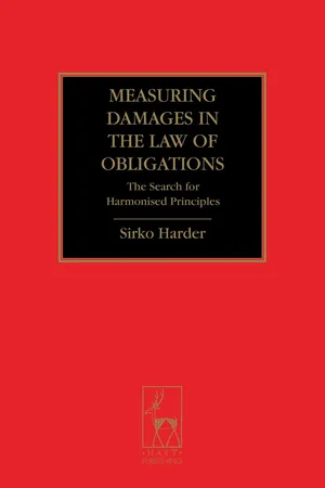 Measuring Damages in the Law of Obligations