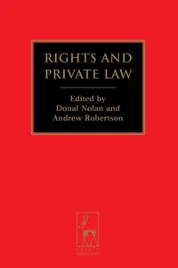 Rights and Private Law_cover