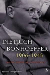 Dietrich Bonhoeffer 1906-1945_cover