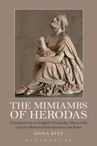 The Mimiambs of Herodas_cover