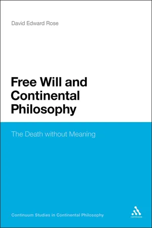 Free Will and Continental Philosophy