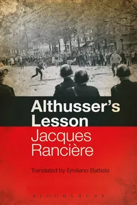 Althusser's Lesson_cover