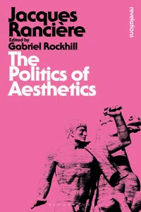 The Politics of Aesthetics_cover