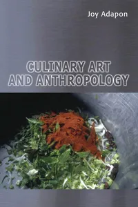 Culinary Art and Anthropology_cover