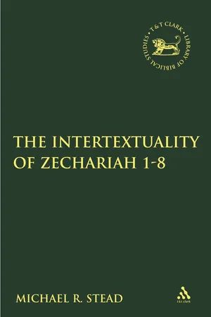 The Intertextuality of Zechariah 1-8