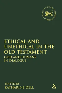 Ethical and Unethical in the Old Testament_cover