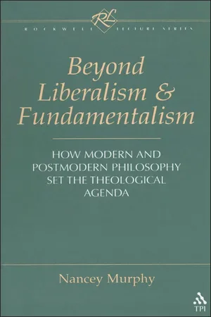 Beyond Liberalism and Fundamentalism