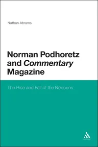 Norman Podhoretz and Commentary Magazine_cover