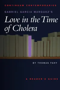 Gabriel Garcia Marquez's Love in the Time of Cholera_cover