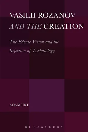 Vasilii Rozanov and the Creation