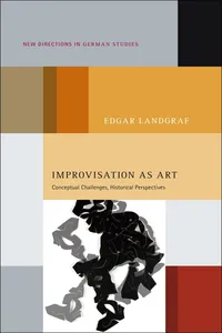 Improvisation as Art_cover