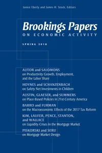 Brookings Papers on Economic Activity: Spring 2018_cover