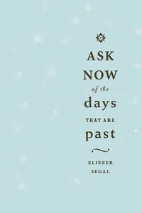 Ask Now of the Days that are Past_cover