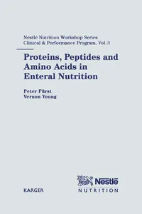 Proteins, Peptides and Amino Acids in Enteral Nutrition_cover