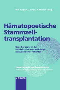 Hämatopoetische Stammzelltransplantation_cover