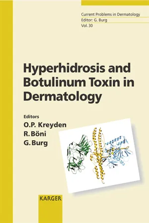 Hyperhidrosis and Botulinum Toxin in Dermatology