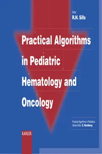 Practical Algorithms in Pediatric Hematology and Oncology_cover