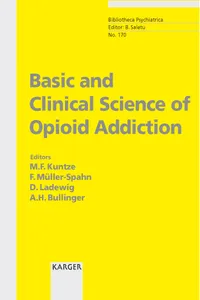 Basic and Clinical Science of Opioid Addiction_cover