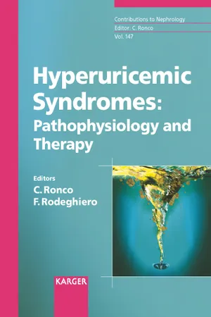 Hyperuricemic Syndromes: Pathophysiology and Therapy