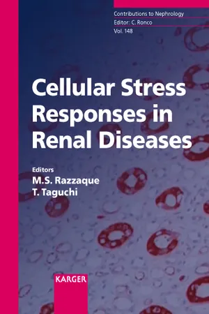 Cellular Stress Responses in Renal Diseases