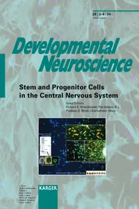 Stem and Progenitor Cells in the Central Nervous System_cover