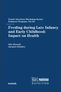 Feeding during Late Infancy and Early Childhood: Impact on Health_cover