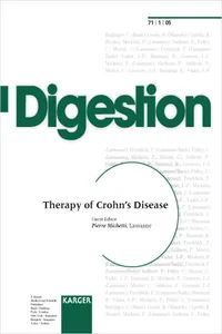 Therapy of Crohn's Disease_cover
