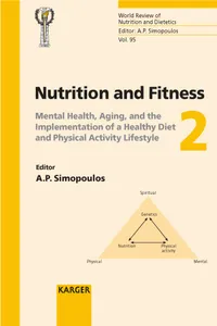 Nutrition and Fitness: Mental Health, Aging, and the Implementation of a Healthy Diet and Physical Activity Lifestyle_cover