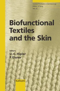 Biofunctional Textiles and the Skin_cover