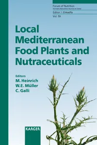 Local Mediterranean Food Plants and Nutraceuticals_cover