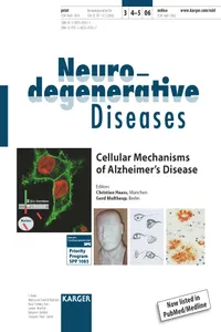 Cellular Mechanisms of Alzheimer's Disease_cover