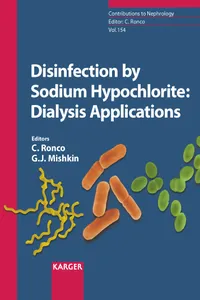Disinfection by Sodium Hypochlorite: Dialysis Applications_cover