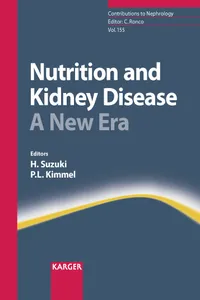 Nutrition and Kidney Disease: A New Era_cover