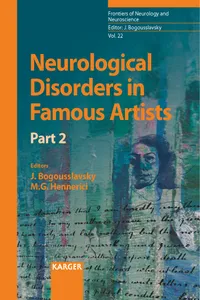 Neurological Disorders in Famous Artists - Part 2_cover