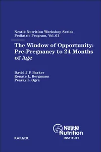 The Window of Opportunity: Pre-Pregnancy to 24 Months of Age_cover