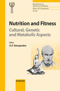 Nutrition and Fitness: Cultural, Genetic and Metabolic Aspects_cover