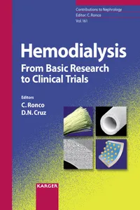 Hemodialysis - From Basic Research to Clinical Trials_cover