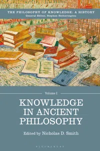 Knowledge in Ancient Philosophy_cover
