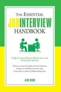 The Essential Job Interview Handbook_cover