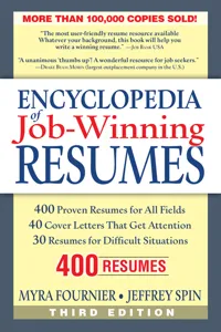 Encyclopedia of Job Winning Resumes, Third Edition_cover