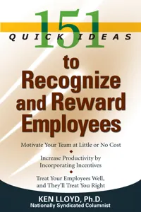 151 Quick Ideas to Recognize and Reward Employees_cover