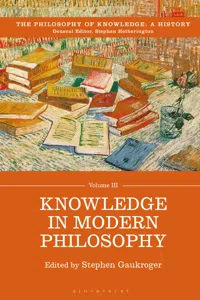 Knowledge in Modern Philosophy_cover