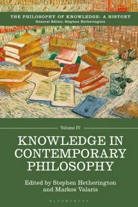 Knowledge in Contemporary Philosophy_cover