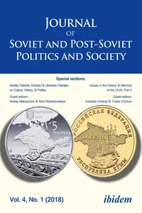 Journal of Soviet and Post-Soviet Politics and Society 2018/1_cover