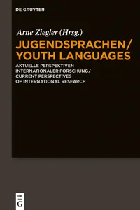 Jugendsprachen/Youth Languages_cover