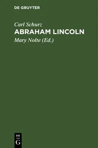 Abraham Lincoln_cover